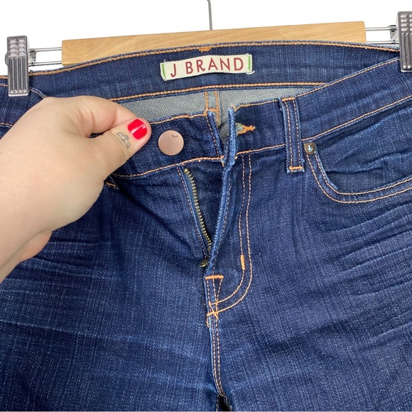 J Brand X Revolve 910 The Skinny Super Skinny Mid Rise Jeans in Ink Wash - Picture 7 of 15